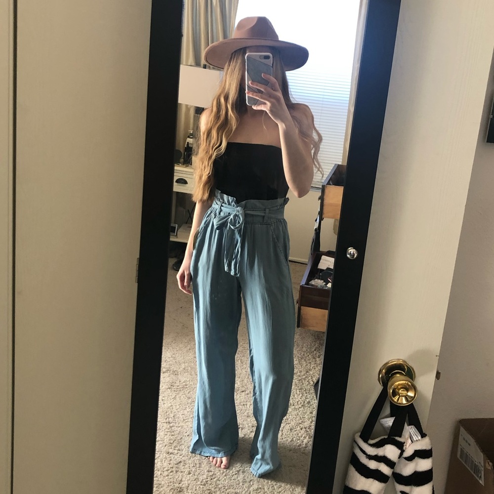Altar’d State Wide Leg Denim Pants